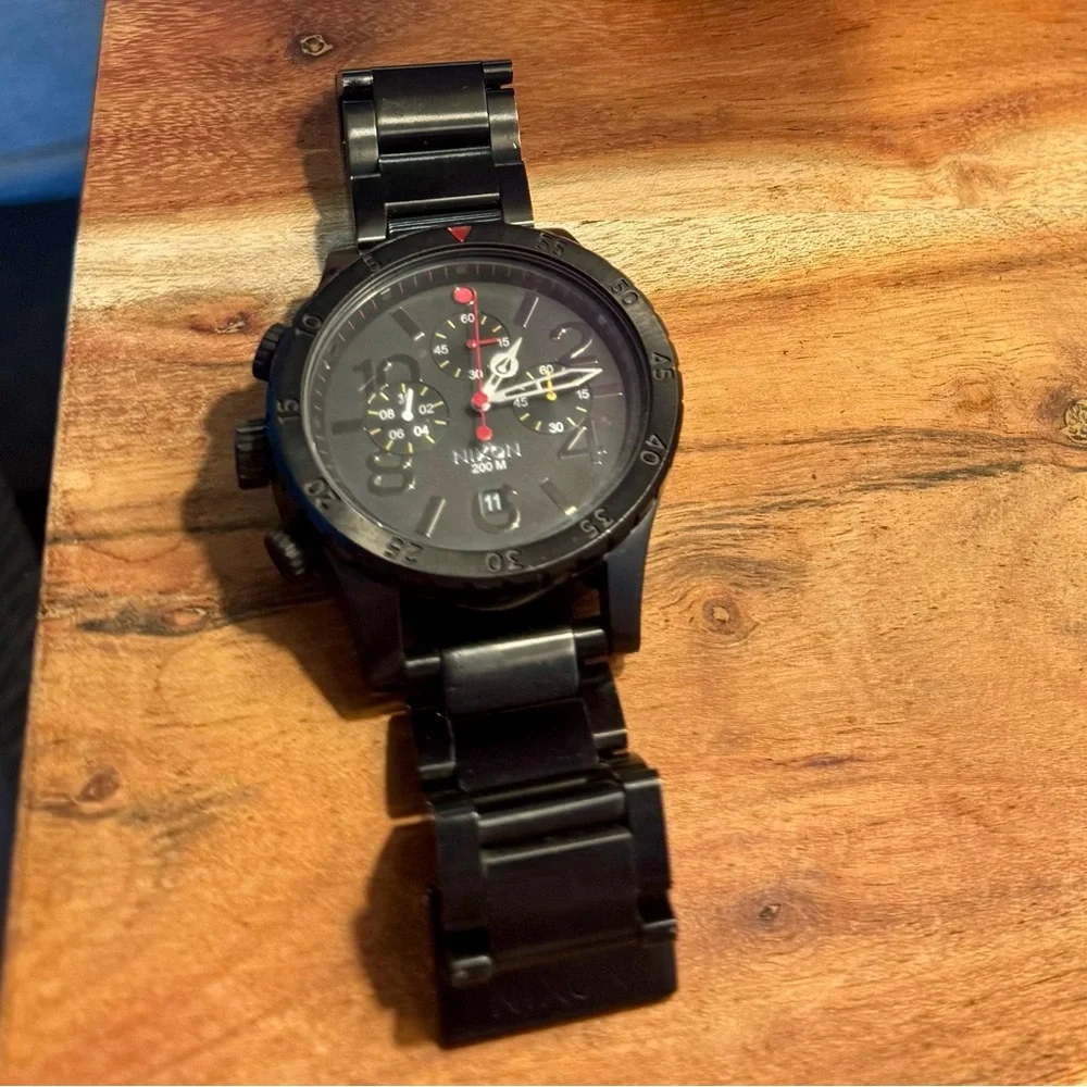 Nixon keep it fresh the 48-20 chrono 200m stainless steel japan movement 13C - Picture 2 of 7